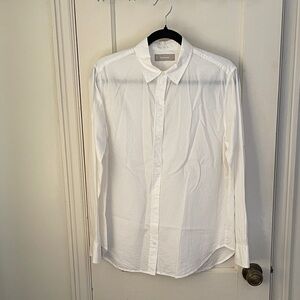 Everlane White Women's Button Down Shirt